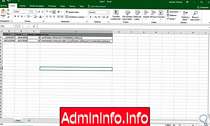 COMO SUBTRAIR DATAS NO EXCEL 2016 TUTORIAIS